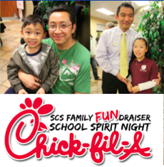 Special Thanks to Chick-fil-a and all SCS Families
