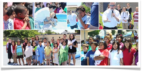 The Spring 2012 All-School Baptism Celebration