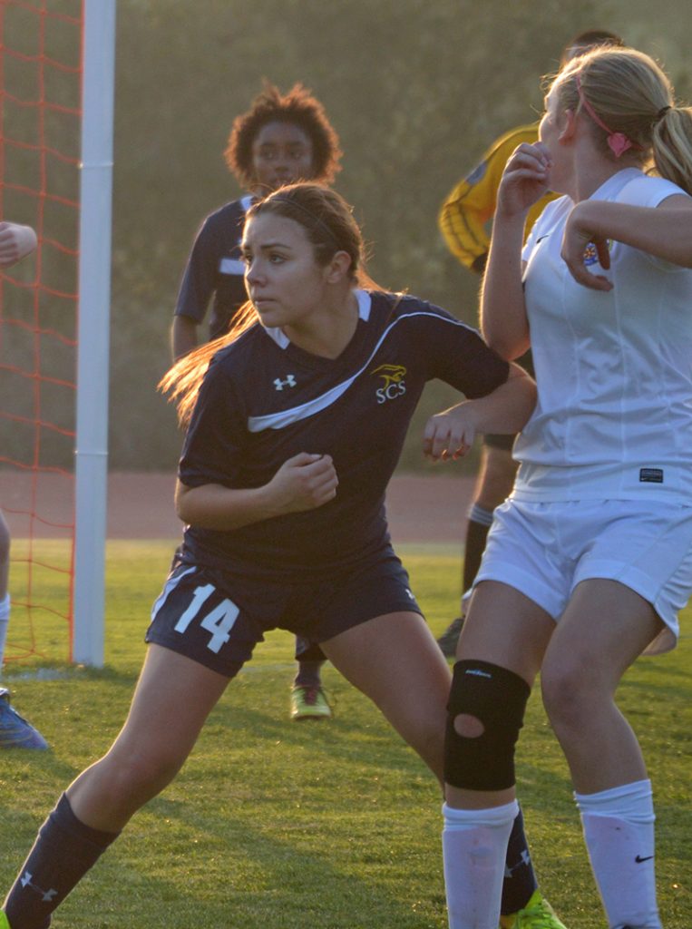 SCS Girls varsity soccer team