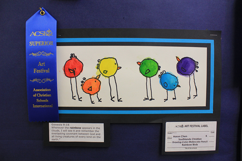 Southland 2014 ACSI Art Festival Winners