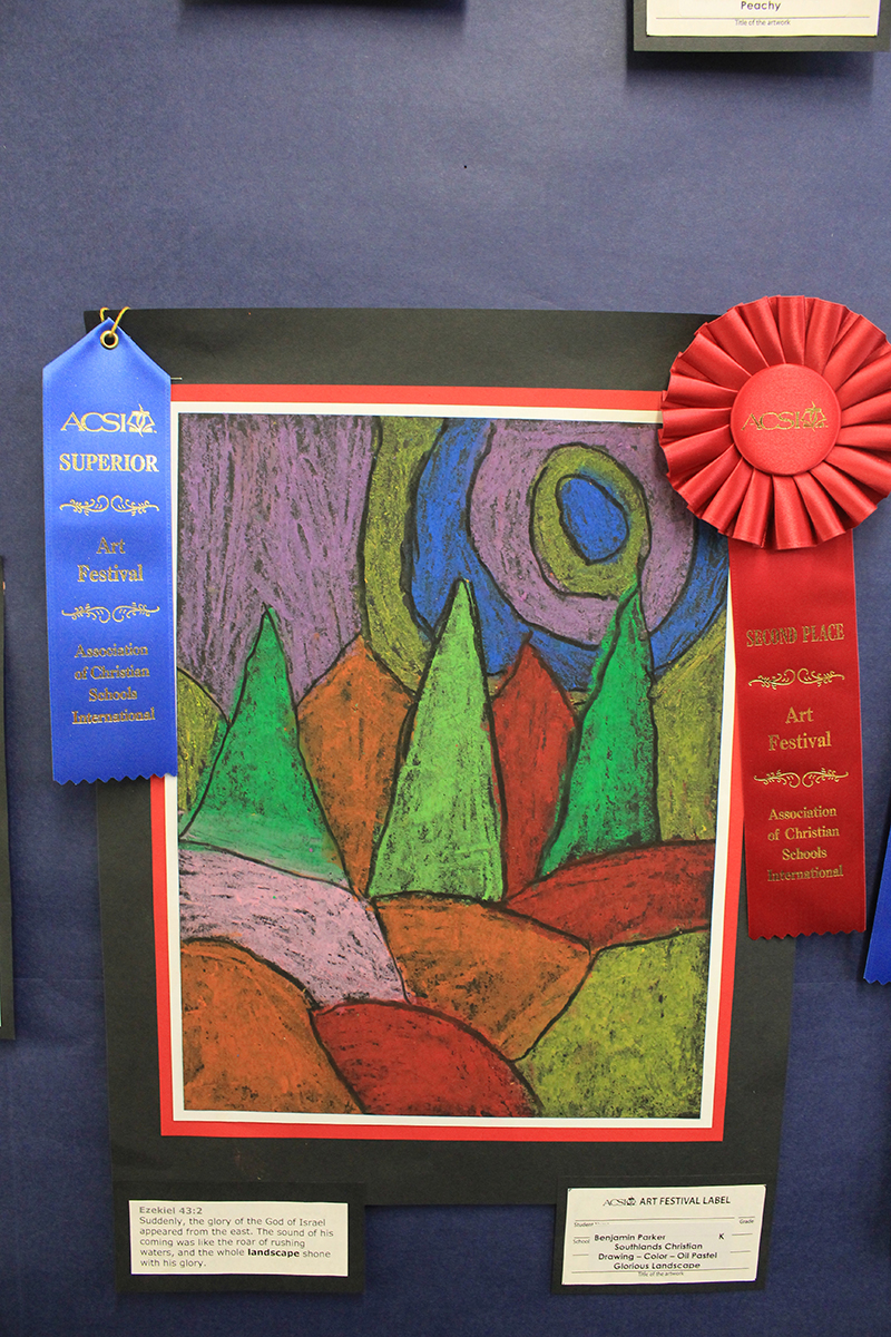 Southland 2014 ACSI Art Festival Winners
