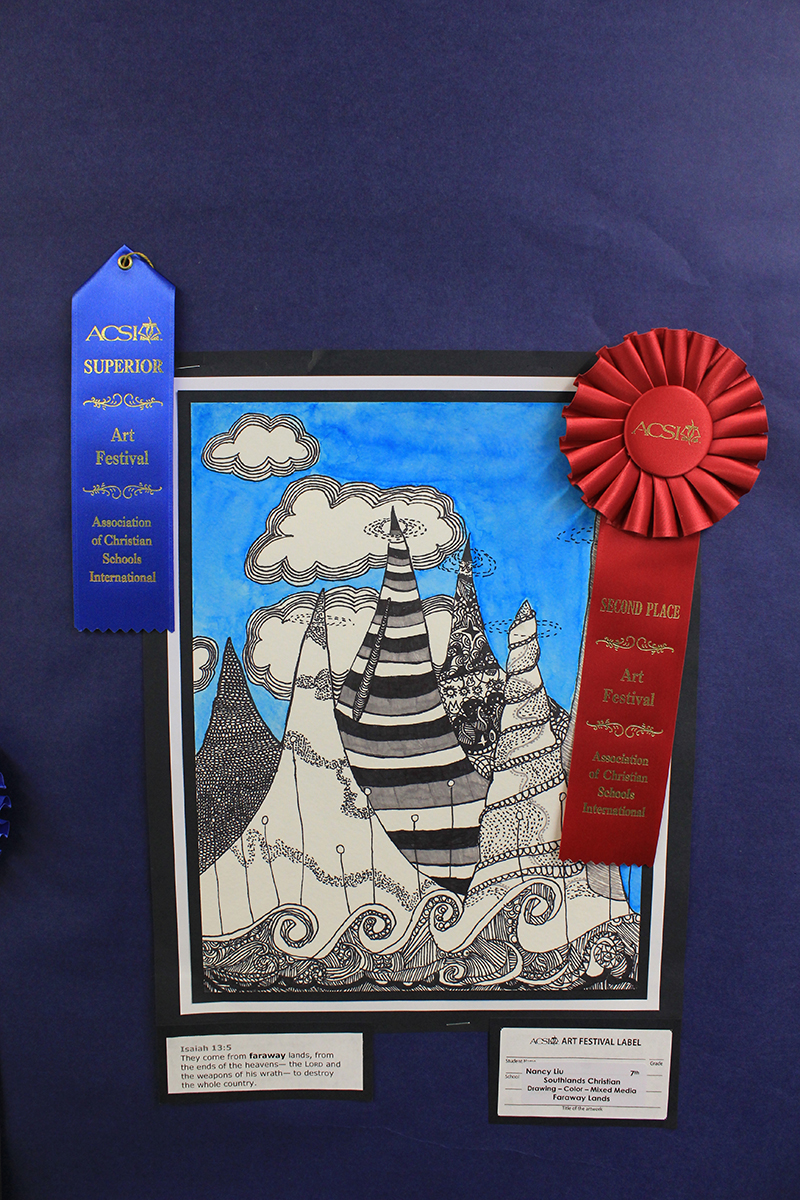 Southland 2014 ACSI Art Festival Winners