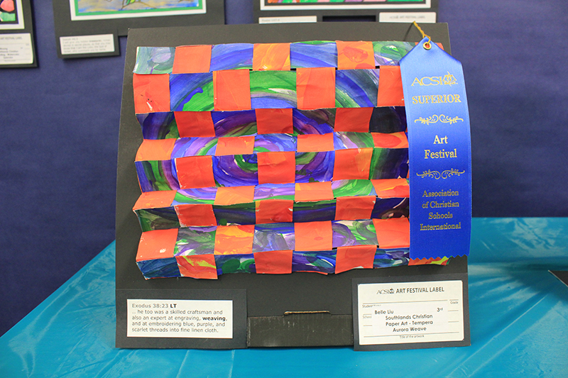 Southland 2014 ACSI Art Festival Winners