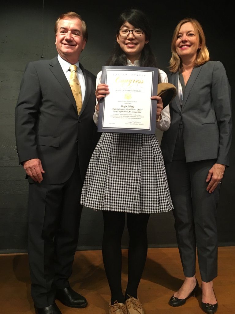 Southlands Students Take Home Honors in 2016 Congressional Art Competition