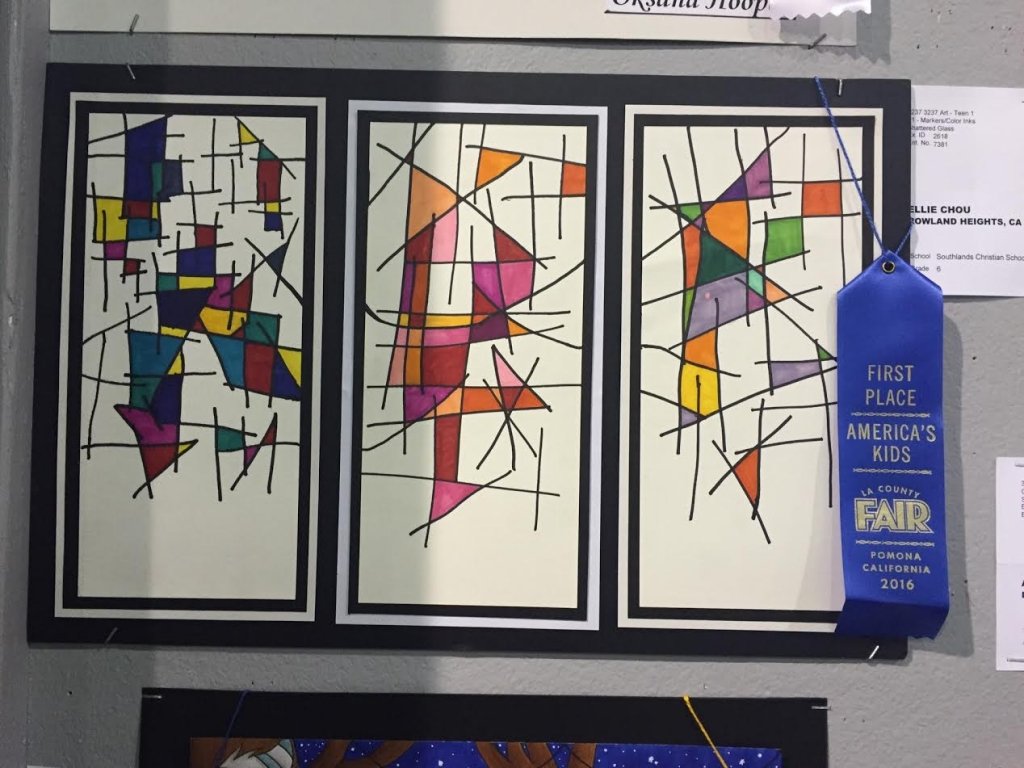 Southlands Art Students at the LA County Fair